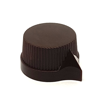 Davies 1400 Style Knob - Brown - Click Image to Close